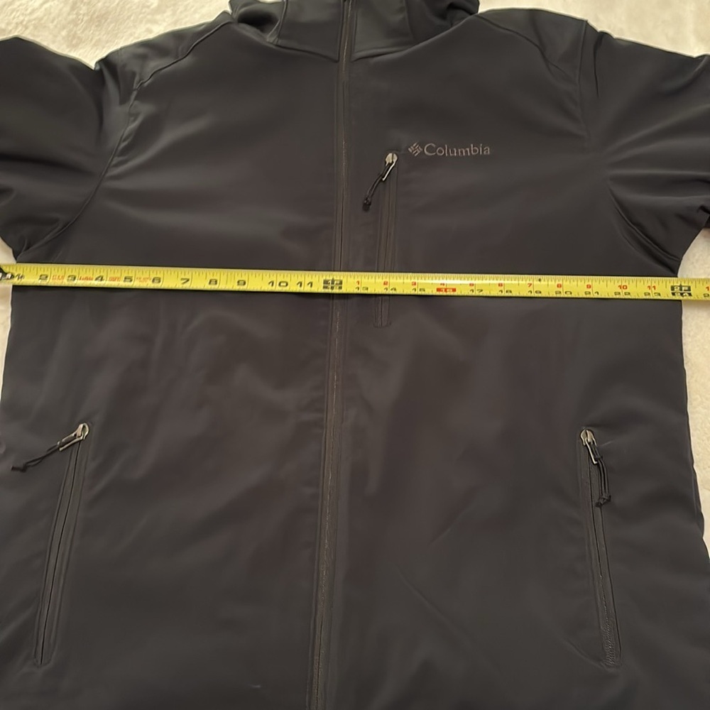 Columbia Men's Black  fleece lined Jacket, size medium - Picture 7 of 11